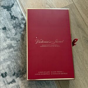 Victoria secret 12 pair thong calendar